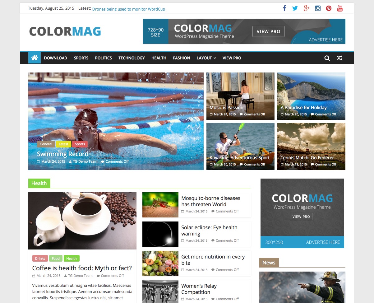 Best Free Responsive Personal Blog WordPress Themes 2019 - Ample Themes
