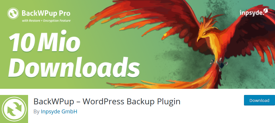 BackWPup Backup Plugins in WordPress