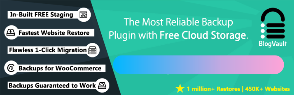 BlogVault WordPress Backup Plugin
