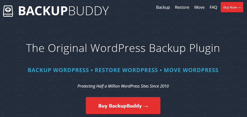 BackupBuddy WordPress Backup Plugin