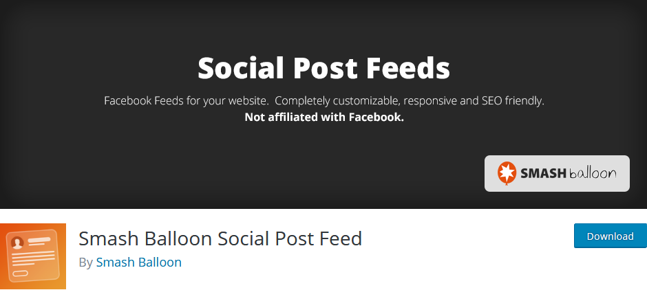 Smash Balloon Social Post Feed