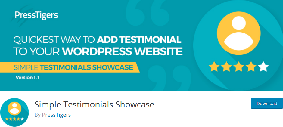 Simple Testimonials Showcase
