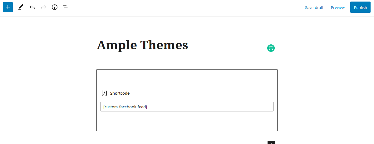 Create and display a custom Facebook Feed in WordPress